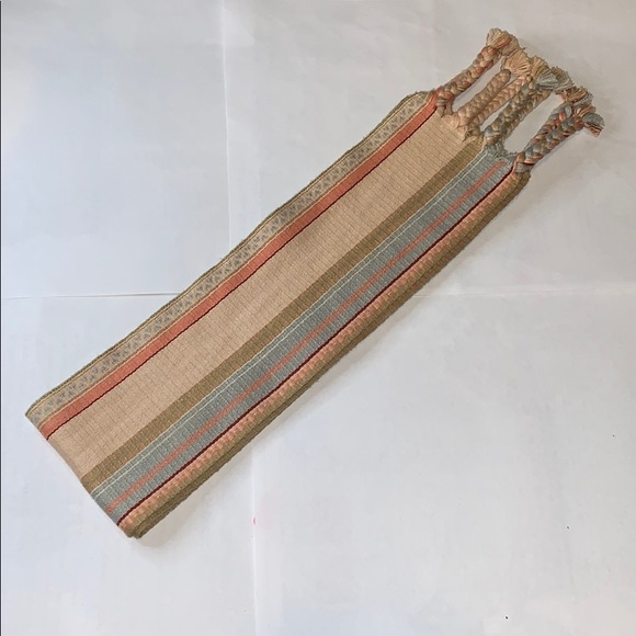 Vintage Christian Dior Cotton Woven Belt main image 7